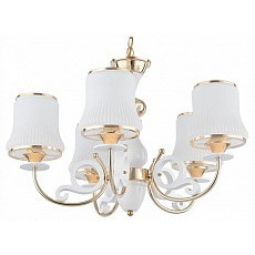 Подвесная люстра arte milano florentia-1097 301097-5 wh-gd